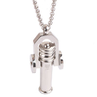 Stainless Cannon Pendant and Chain