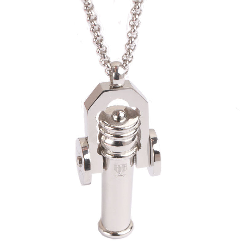 Stainless Cannon Pendant and Chain (FREE SHIPPING) – HOF JEWELRY