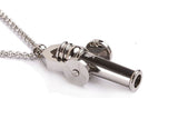 Stainless Cannon Pendant and Chain (FREE SHIPPING)