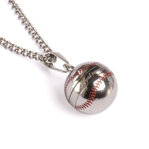Stainless Loyal to My Soil Baseball Vile and Necklace (FREE SHIPPING)